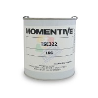 邁（mài）圖(momentive)TSE322單組份加熱固化藍膠燙金膠強力膠 淡藍色1KG